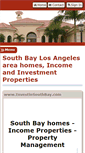 Mobile Screenshot of investinsouthbay.com